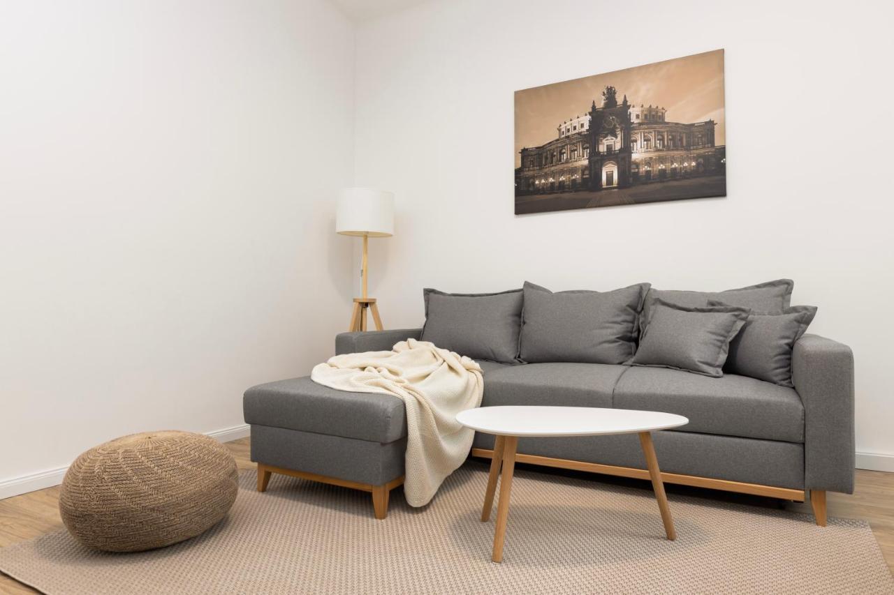 Design 2R Apartment Dresden Neustadt - Garten - Elbnahe - Airport Bagian luar foto
