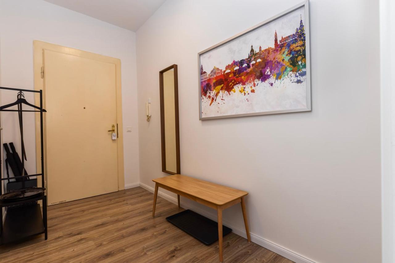 Design 2R Apartment Dresden Neustadt - Garten - Elbnahe - Airport Bagian luar foto